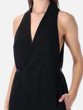 Rick Owens Cyclops sleeveless wrap coat - | Spazio Pritelli