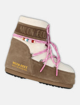 Moon Boot x Guest in Residence Icon Low suede beads boots - | Spazio Pritelli