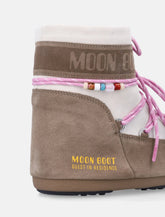 Moon Boot x Guest in Residence Icon Low suede beads boots - | Spazio Pritelli