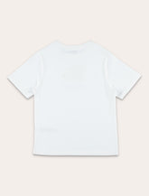 Burberry cotton Check EKD t-shirt for kids - | Spazio Pritelli