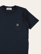 T-shirt Stone Island Junior con taschino - | Spazio Pritelli