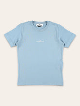 T-shirt Stone Island Junior in cotone con stampa Compass - | Spazio Pritelli