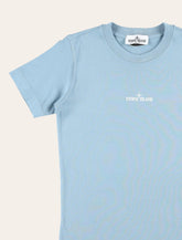 T-shirt Stone Island Junior in cotone con stampa Compass - | Spazio Pritelli