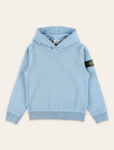 Felpa con cappuccio da bambino di Stone Island Junior - | Spazio Pritelli