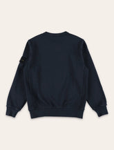 Felpa girocollo basic di Stone Island Junior - | Spazio Pritelli