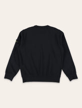 Felpa nera con taschino da bambino di Stone Island - | Spazio Pritelli