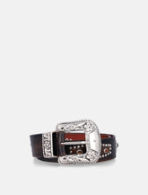 Golden Goose cintura Lace in pelle marrone - | Spazio Pritelli