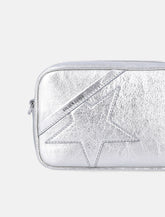 Golden Goose Mini Star bag in silver leather - | Spazio Pritelli
