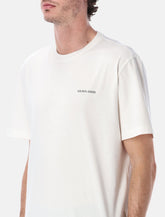 Golden Goose vintage white cotton logo t-shirt - | Spazio Pritelli