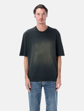 Golden Goose black cotton logo t-shirt - | Spazio Pritelli