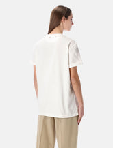 Golden Goose white distressed cotton t-shirt - | Spazio Pritelli