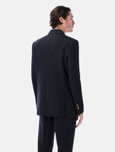 Blazer doppiopetto blu scuro con bottoni dorati Golden Goose - | Spazio Pritelli