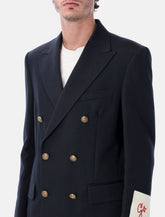 Blazer doppiopetto blu scuro con bottoni dorati Golden Goose - | Spazio Pritelli