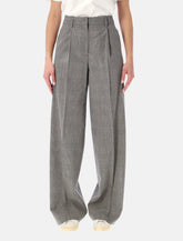 Golden Goose grey Prince-of-Wales oversize trousers - | Spazio Pritelli