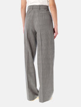 Golden Goose grey Prince-of-Wales oversize trousers - | Spazio Pritelli