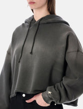 Felpa corta con cappuccio di Golden Goose - | Spazio Pritelli