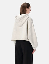 Felpa Star Cropped con cappuccio Golden Goose - | Spazio Pritelli
