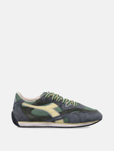 Diadora Heritage Equipe Revenge Used sneakers in suede with vintage effect - | Spazio Pritelli