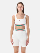 Casablanca Seamless Tennis bralette - | Spazio Pritelli
