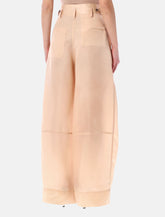 Alberta Ferretti silk organza trousers - | Spazio Pritelli