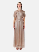 Alberta Ferretti evening dress with micro sequins - | Spazio Pritelli