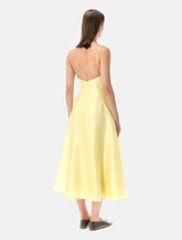 Alberta Ferretti silk organza midi dress - | Spazio Pritelli