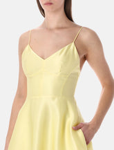 Alberta Ferretti silk organza midi dress - | Spazio Pritelli