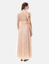 Abito da sera Alberta Ferretti in pizzo plissettato - | Spazio Pritelli