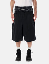 Moncler x A$AP Rocky logo print technical shorts - | Spazio Pritelli