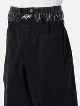 Moncler x A$AP Rocky logo print technical shorts - | Spazio Pritelli