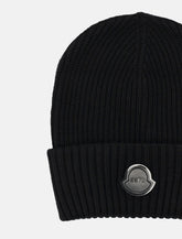 Moncler Edward Enninful Black Beanie - | Spazio Pritelli