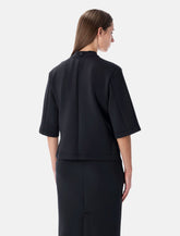 Moncler x Edward Enninful Neoprene Crew Neck T-Shirt - | Spazio Pritelli