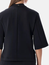 Moncler x Edward Enninful Neoprene Crew Neck T-Shirt - | Spazio Pritelli