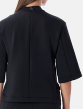 Moncler x Edward Enninful Neoprene Crew Neck T-Shirt - | Spazio Pritelli