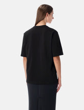Moncler x Edward Enninful Black Cotton T-Shirt - | Spazio Pritelli