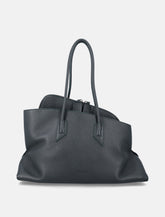 The Attico La Passeggiata Medium Grainy Leather Tote - | Spazio Pritelli