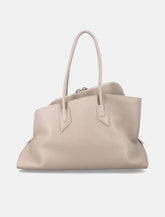 The Attico La Passeggiata Medium Grainy Leather Tote - | Spazio Pritelli
