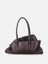 Calf Leather Asymmetric La Passeggiata Tote Bag - | Spazio Pritelli