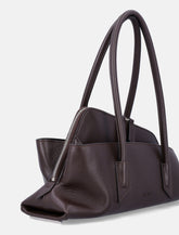 Calf Leather Asymmetric La Passeggiata Tote Bag - | Spazio Pritelli