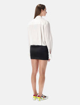 The Attico black and white mini dress - | Spazio Pritelli