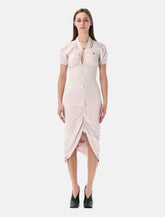Vivienne Westwood Midi Dress Collared Pink - | Spazio Pritelli