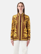 Camicia in seta Barocco di Versace - | Spazio Pritelli