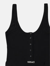 Versace ribbed cotton bodysuit - | Spazio Pritelli