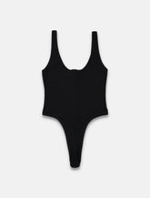 Versace ribbed cotton bodysuit - | Spazio Pritelli