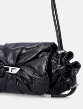 Diesel Scrunch-D Shoulder S leather shoulder bag - | Spazio Pritelli