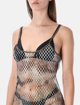 Diesel Kasy mesh beach dress - | Spazio Pritelli