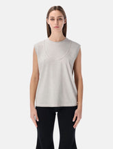 Diesel T-Embej sleeveless cotton t-shirt - | Spazio Pritelli