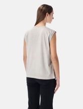 Diesel T-Embej sleeveless cotton t-shirt - | Spazio Pritelli