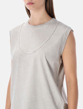 Diesel T-Embej sleeveless cotton t-shirt - | Spazio Pritelli