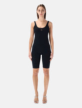 Diesel black technical jumpsuit - | Spazio Pritelli